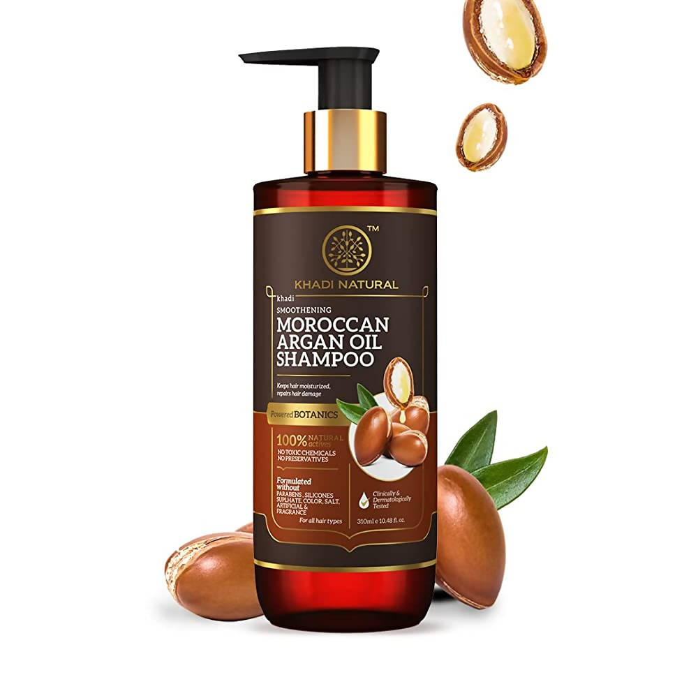 Khadi Natural Moroccan Argan Oil Shampoo | Grocsy