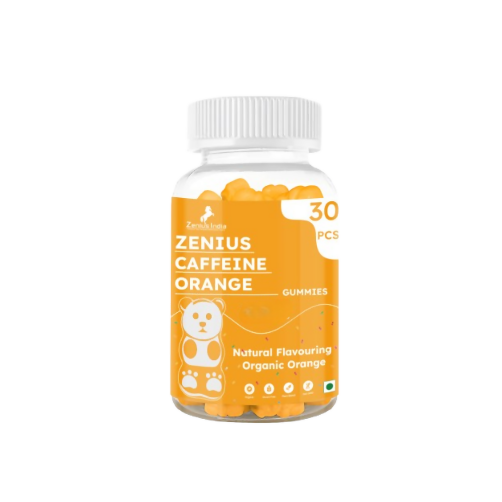 Zenius Caffeine Orange Gummies | Grocsy