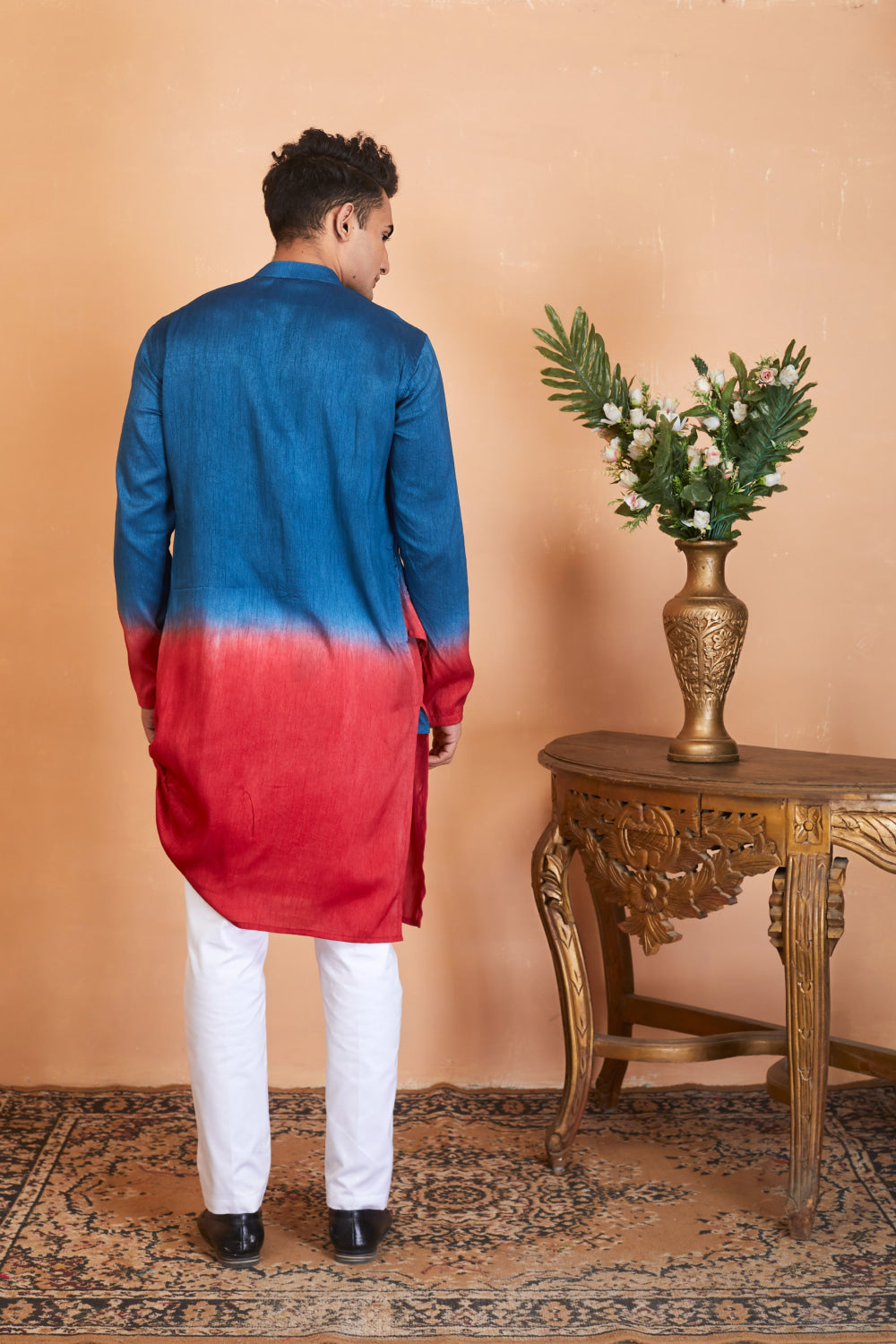 Radical Marino Flap Designer Men's Kurta by Hilo Design | Grocsy