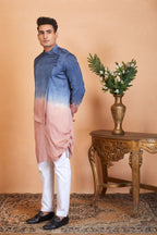 Waikawa Flap Designer Men's Kurta by Hilo Design | Grocsy