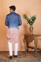 Waikawa Flap Designer Men's Kurta by Hilo Design | Grocsy