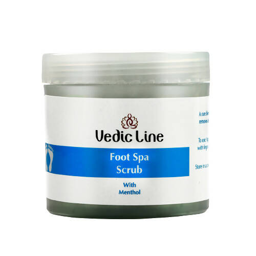 Vedic Line Foot Spa Scrub with Menthol | Grocsy
