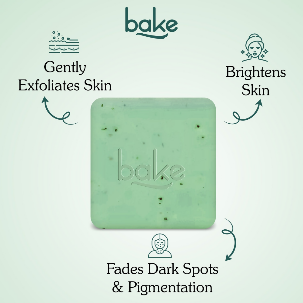 Bake 8% Glycolic Acid Scrub Treatment Soap | Grocsy