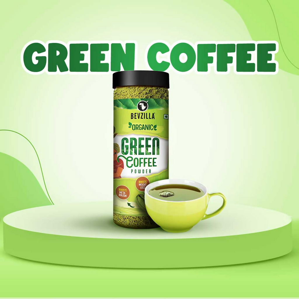 Bevzilla Fatloss Green Coffee Powder | Grocsy