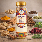 Nxtgen Ayurveda Flow Well Herbal Tea | Grocsy