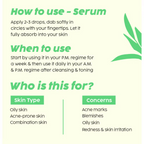 PLIX The Plant Fix 2% Acne Buster Moisturizer & 10% Niacinamide Serum | Grocsy