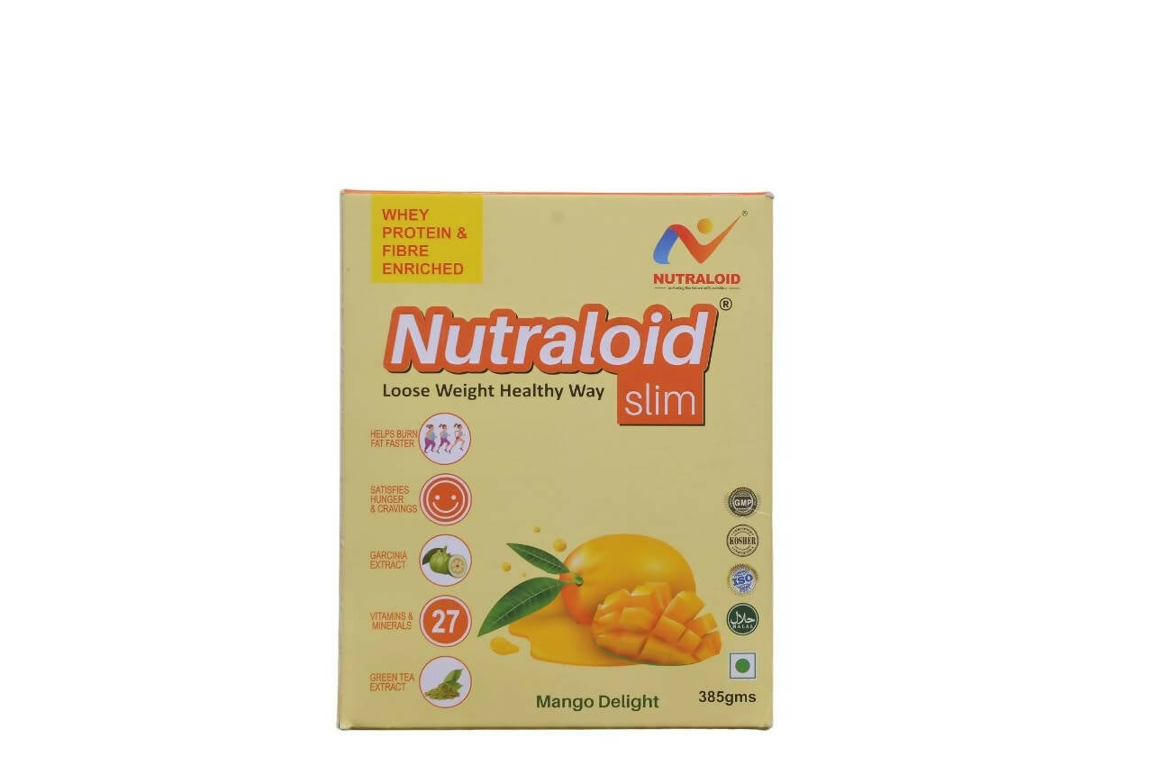 Nutraloid Slim Weight Loss Protein Powder (Mango) | Grocsy