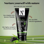 NutriGlow NATURAL'S Bamboo Charcoal Face Wash | Grocsy