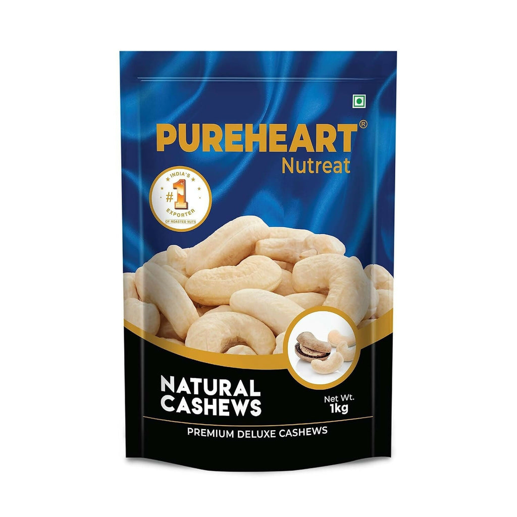 Pureheart Nutreat Natural Cashews | Grocsy