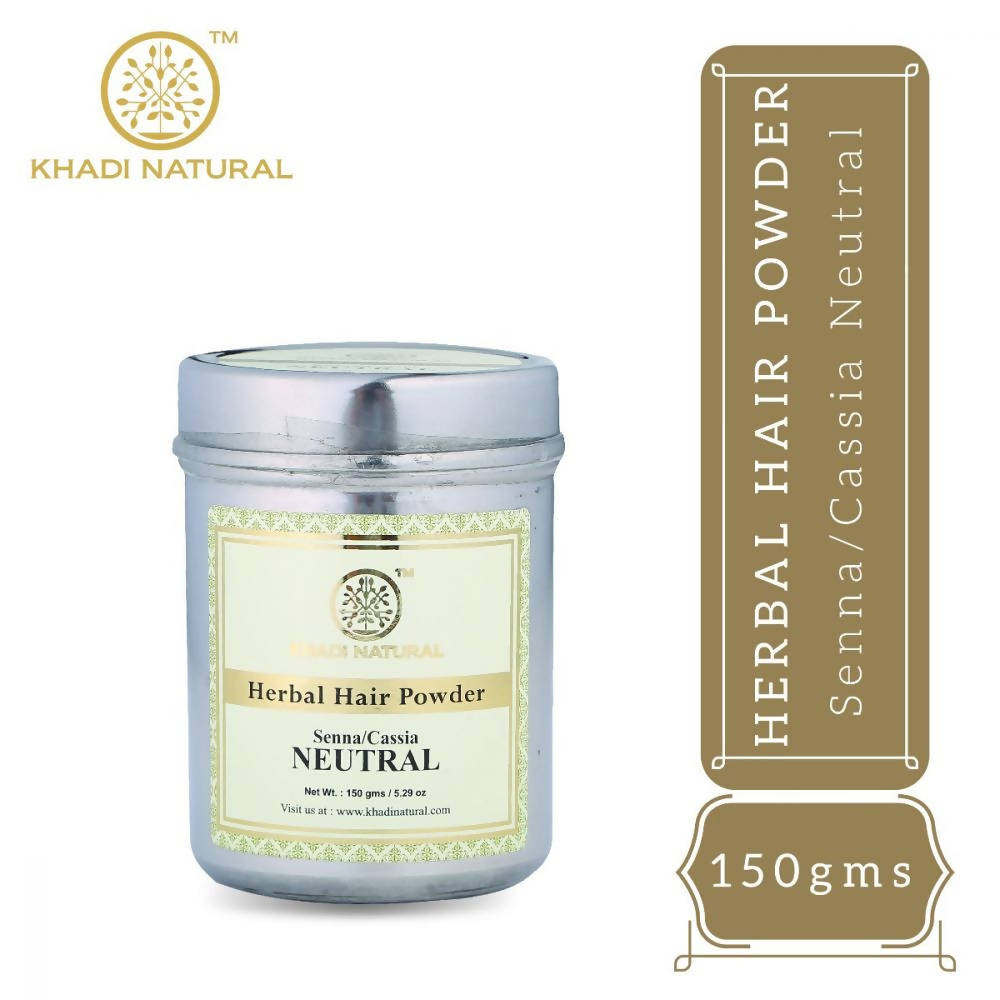 Khadi Natural Herbal Hair Powder Senna/Cassia Neutral Henna | Grocsy