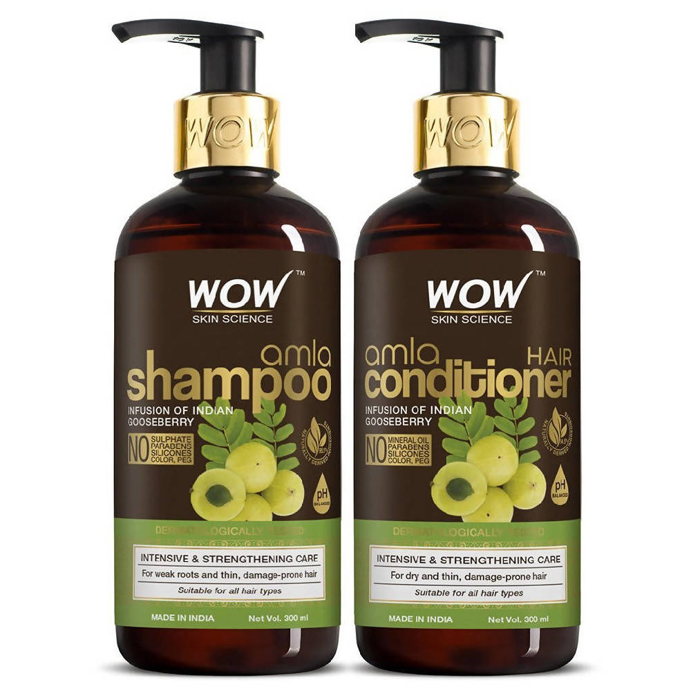 Wow Skin Science Amla Shampoo | Grocsy