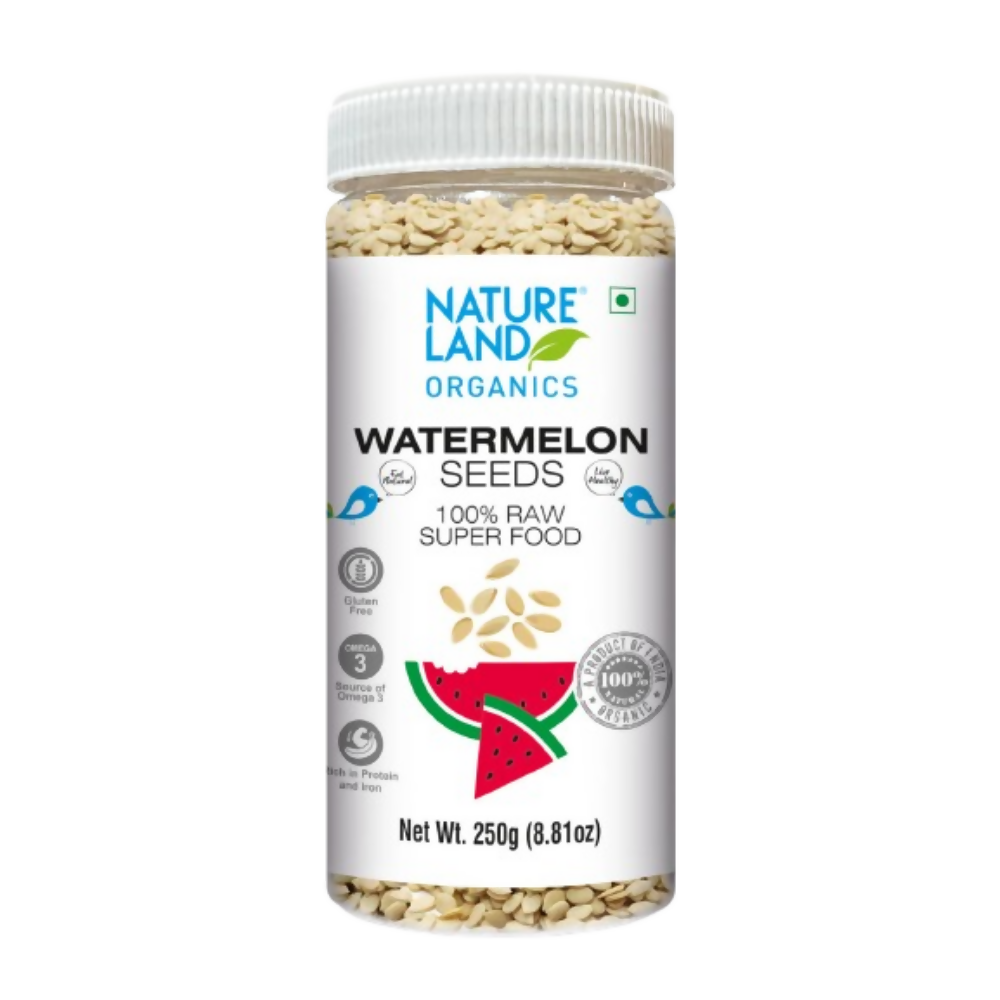 Nature Land Organics Edible Watermelon Seeds | Grocsy