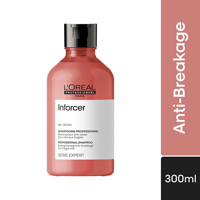 L'Oreal Professionnel Inforcer Shampoo For Reduced Hair Breakage With Biotin & Vitamin B6 | Grocsy