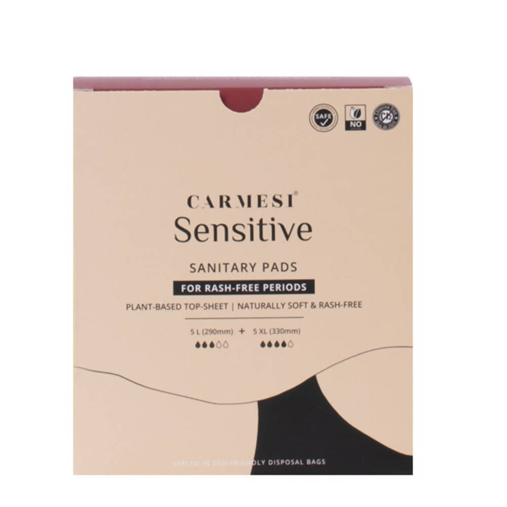 Carmesi Sensitive - Sanitary Pads for Rash-Free Periods | Grocsy