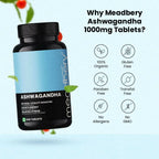 Meadbery Ashwagandha Tablets | Grocsy