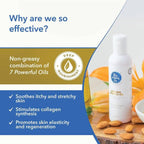 The Moms Co Natural Stretch Oil | Grocsy
