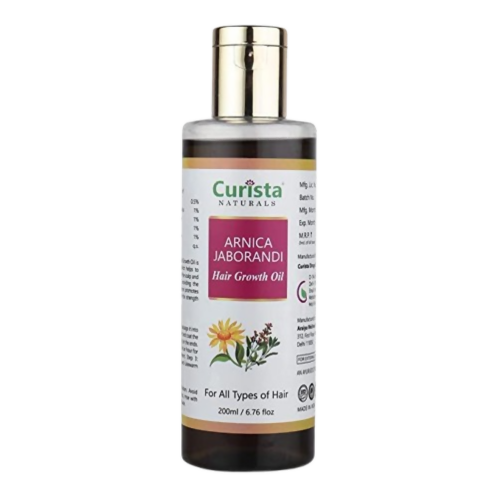 Curista Naturals Arnica Jaborandi Hair Growth Oil | Grocsy