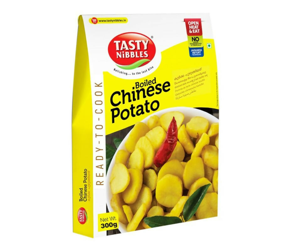 Tasty Nibbles Boiled Chinese Potato | Vevicha Koorka | Grocsy