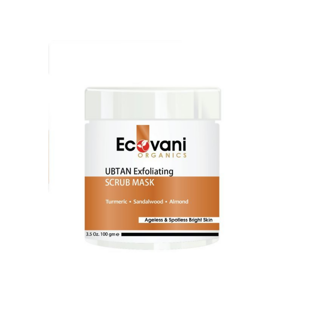 Ecovani Organics Organics Ubtan Exfoliating Scrub Mask | Grocsy