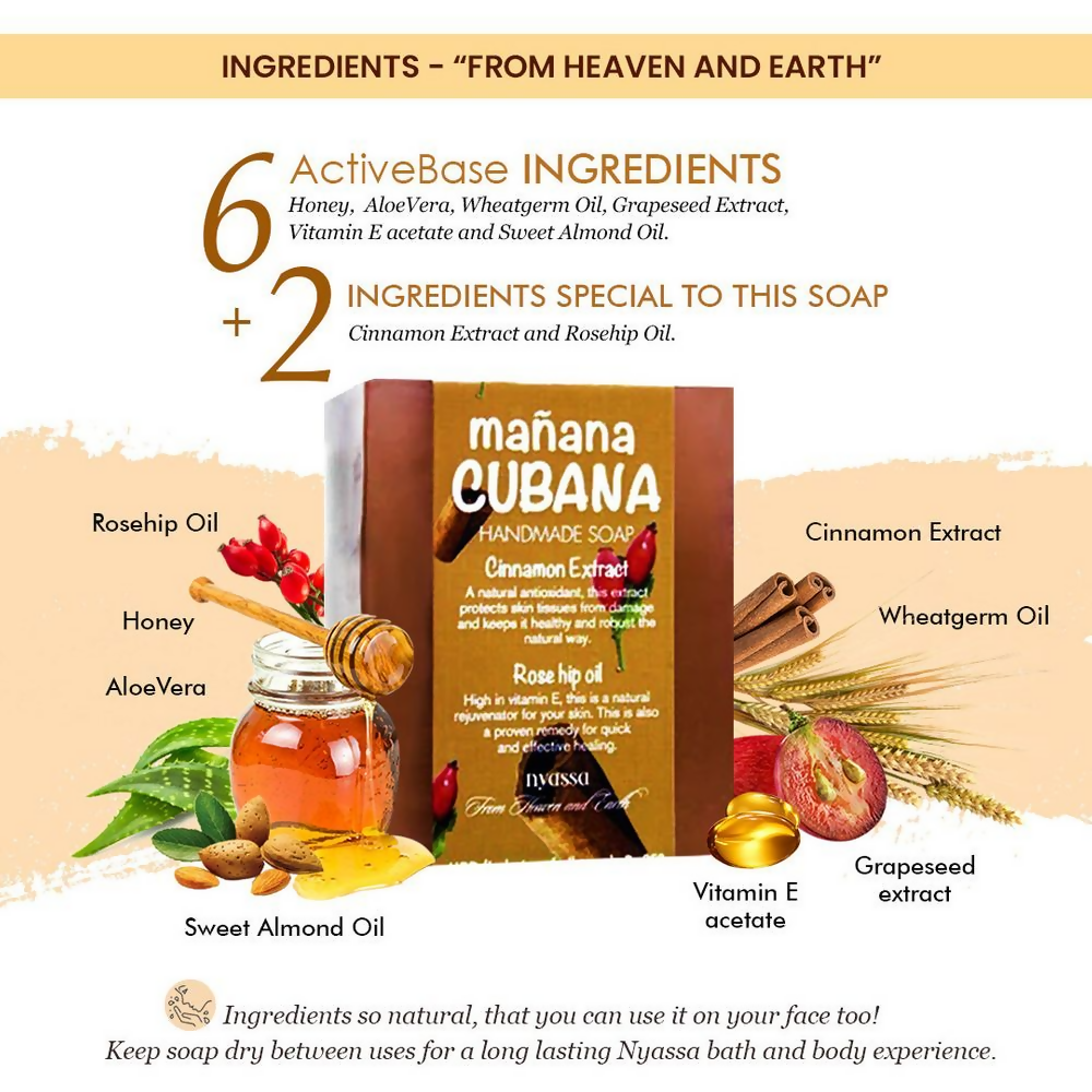 Nyassa Manana Cubana Soap | Grocsy