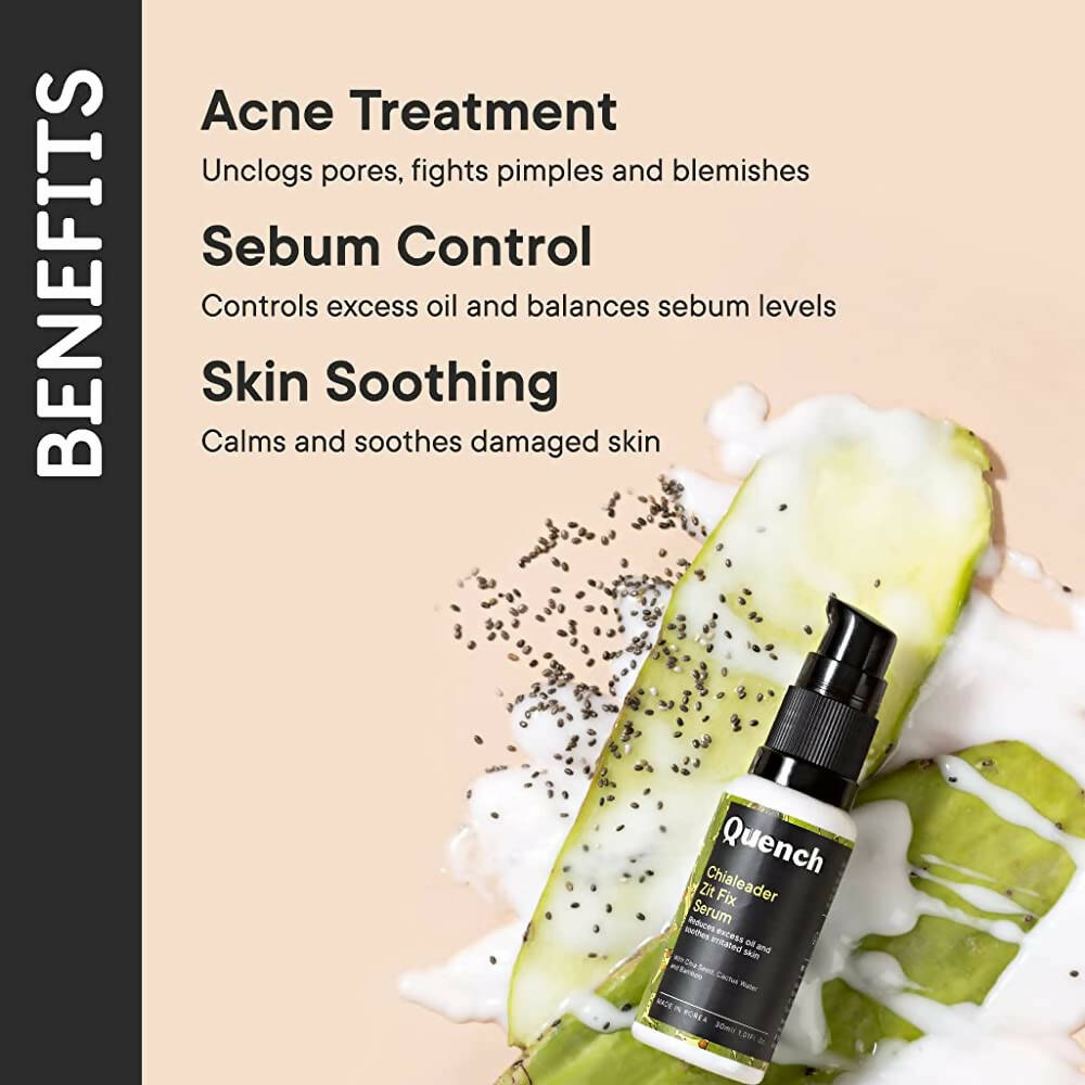 Quench Botanics Chialeader Zit Fix Serum - Korean Skincare | Grocsy