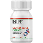 Inlife Safed Musli Extract Capsules | Grocsy