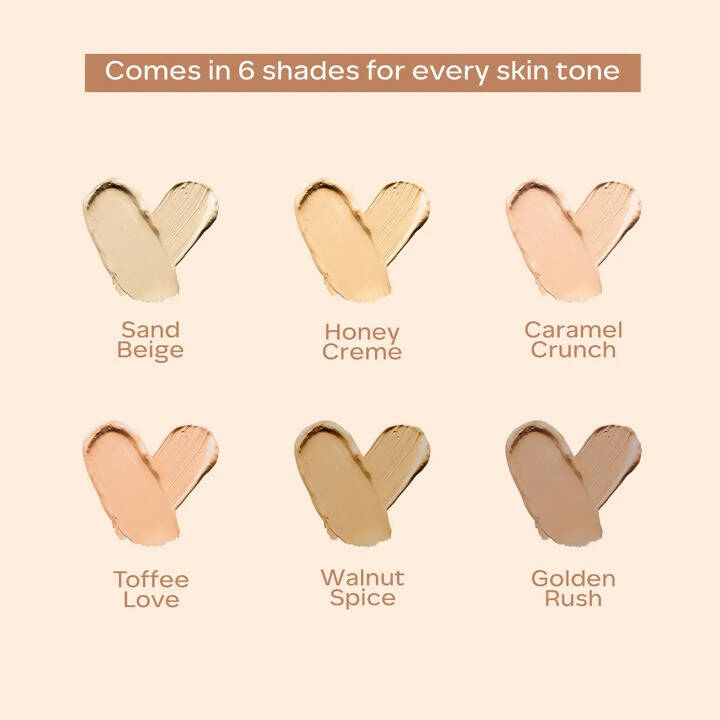 Faces Canada High Cover Concealer-Caramel Crunch 03 | Grocsy