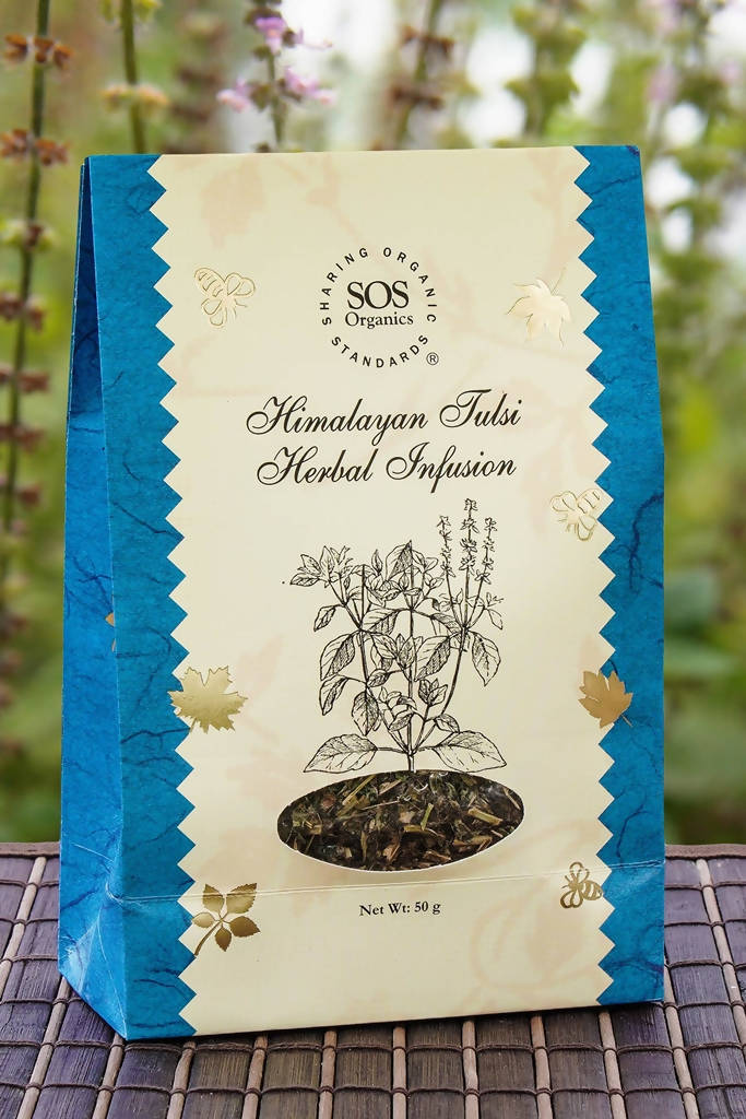 SOS Organics Himalayan Tulsi Herbal Infusion | Grocsy