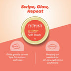 Yuthika Moisturizing Lip Balm – Soft Peach | Grocsy