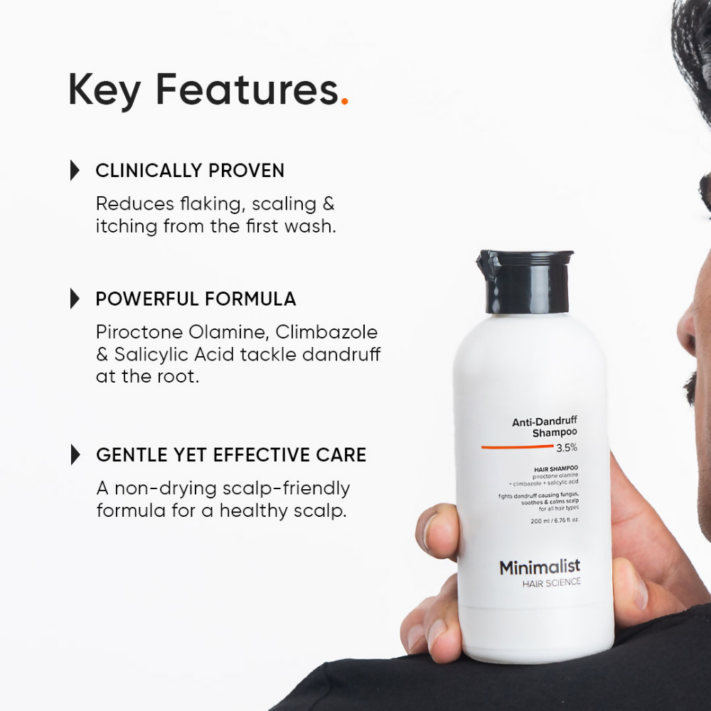 Minimalist Anti-Dandruff Shampoo 3.5% Salicylic Acid | Grocsy