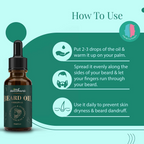 Satthwa Beard Oil With Oud Wood Oil | Grocsy