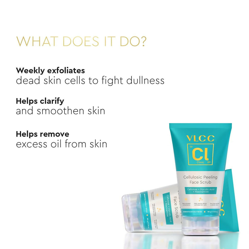 VLCC Clinic Cellulosic Peeling Face Scrub | Grocsy