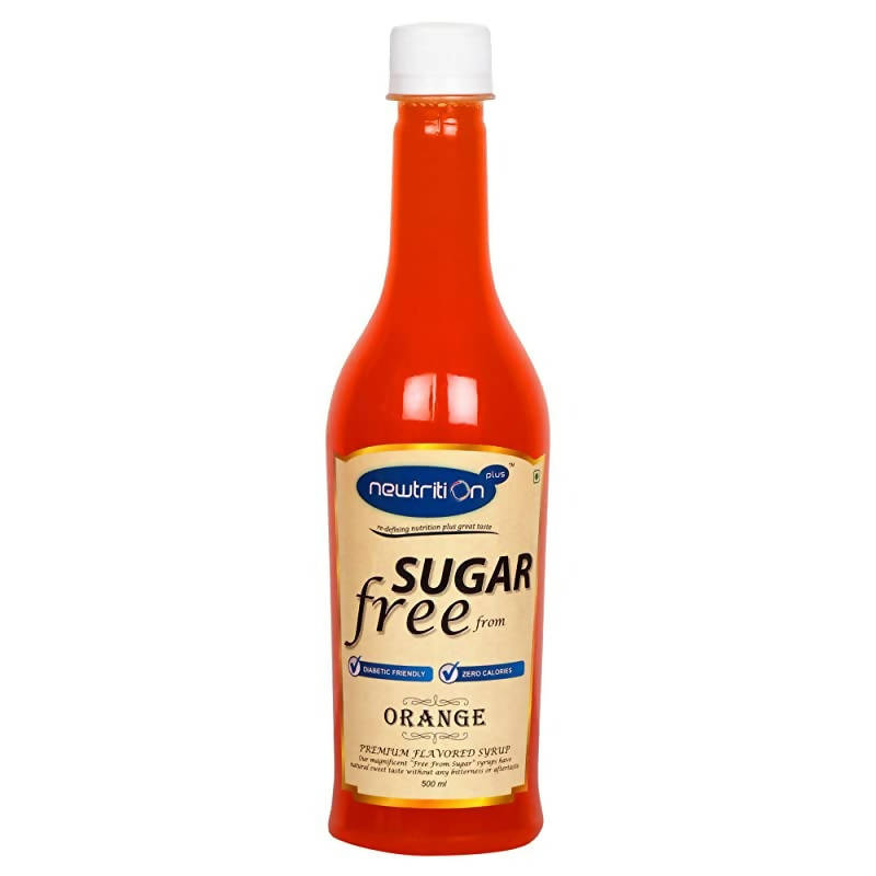 Newtrition Plus Sugar Free Orange Syrup | Grocsy