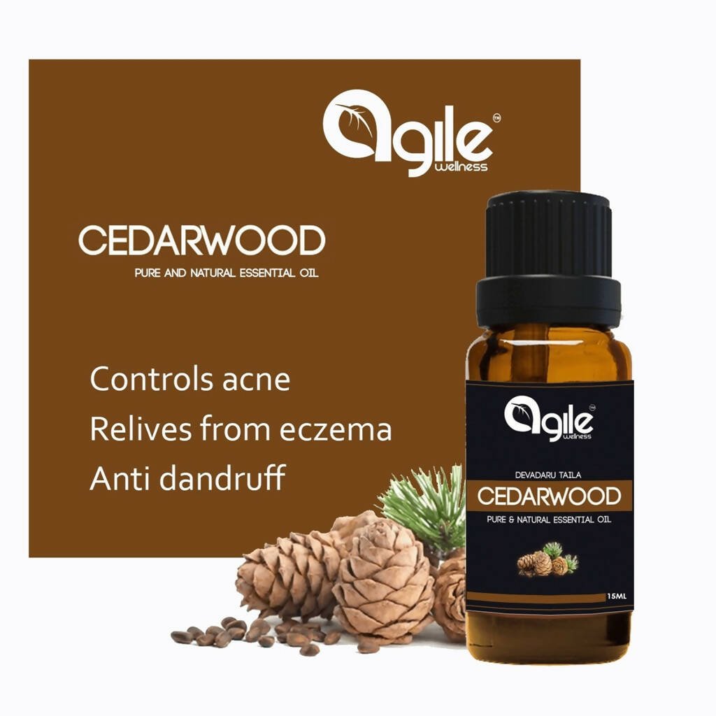 Agile Wellness Cedarwood Essential Oil | Grocsy