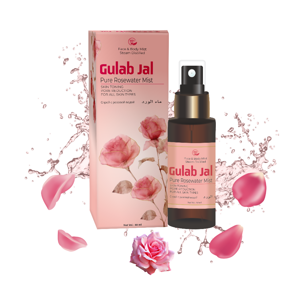 Satya Pharmaceuticals Ayurveda Gulab Jal Rose Water Mist | Grocsy