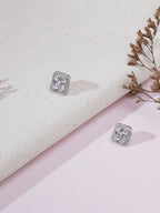 stone stud (white) - Ruby Raang | Grocsy