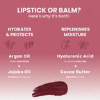 NY Bae Velvet Mousse Liquid Lipstick - Sexy Sangria 04 | Grocsy