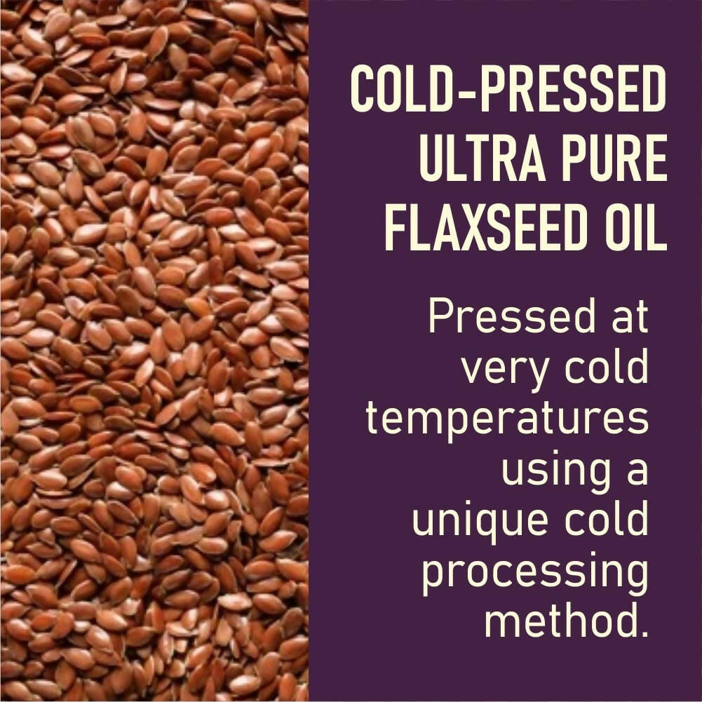 Carbamide Forte Flaxseed Omega 3 6 9 Oil for Eating Skin & Hair Growth | Grocsy