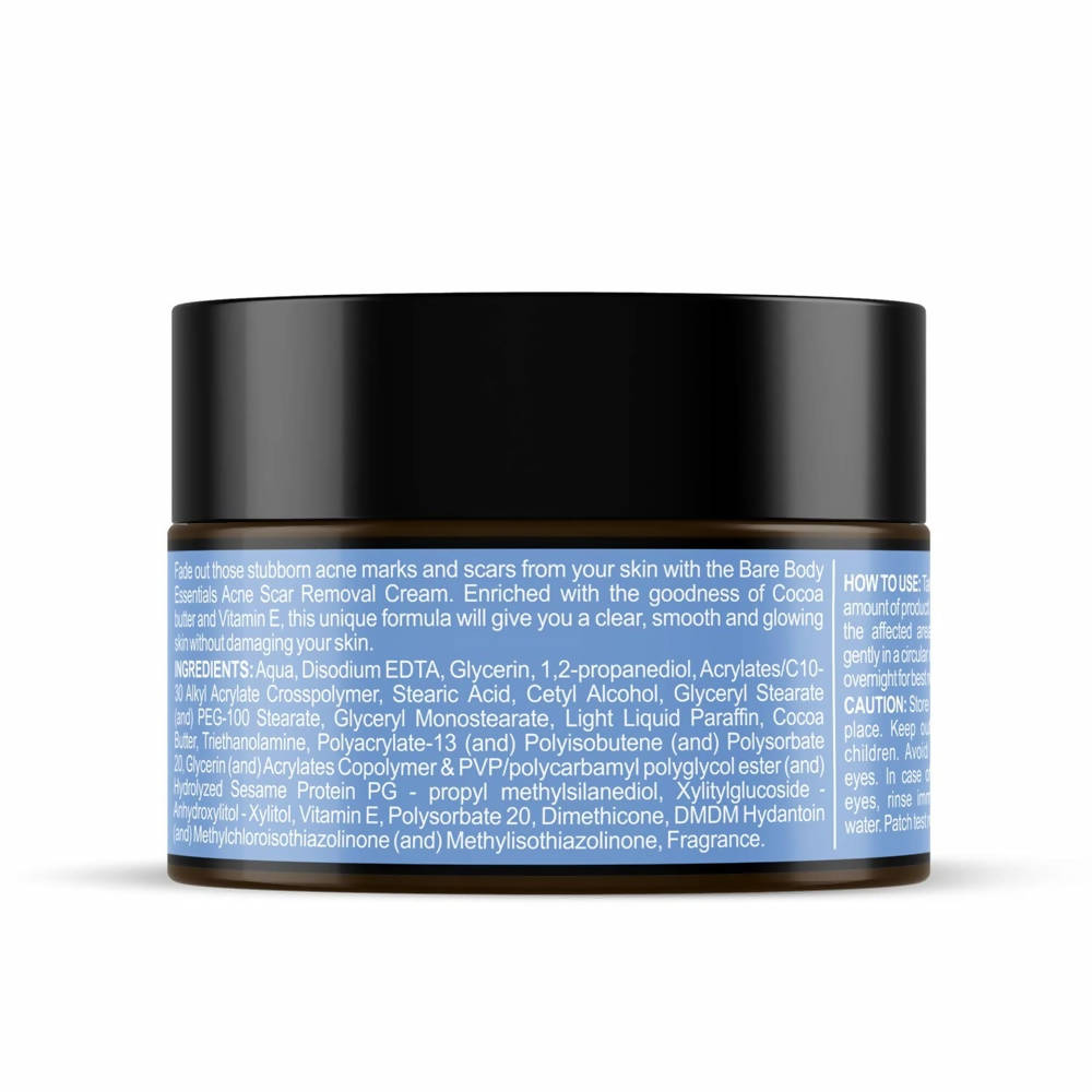 Bare Body Essentials Acne Scar Removal Cream | Grocsy