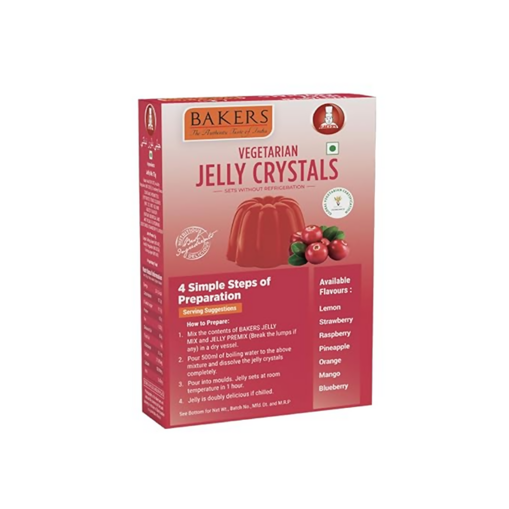 BAKERS Jelly Crystals - Cranberry | Grocsy