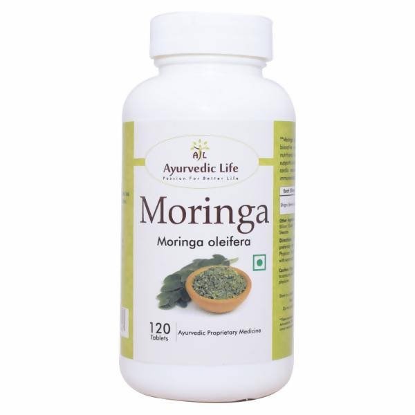 Ayurvedic Life Moringa Tablets | Grocsy