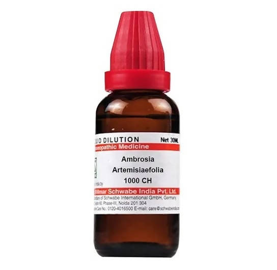 Dr. Willmar Schwabe India Ambrosia Artemisiaefolia Dilution | Grocsy