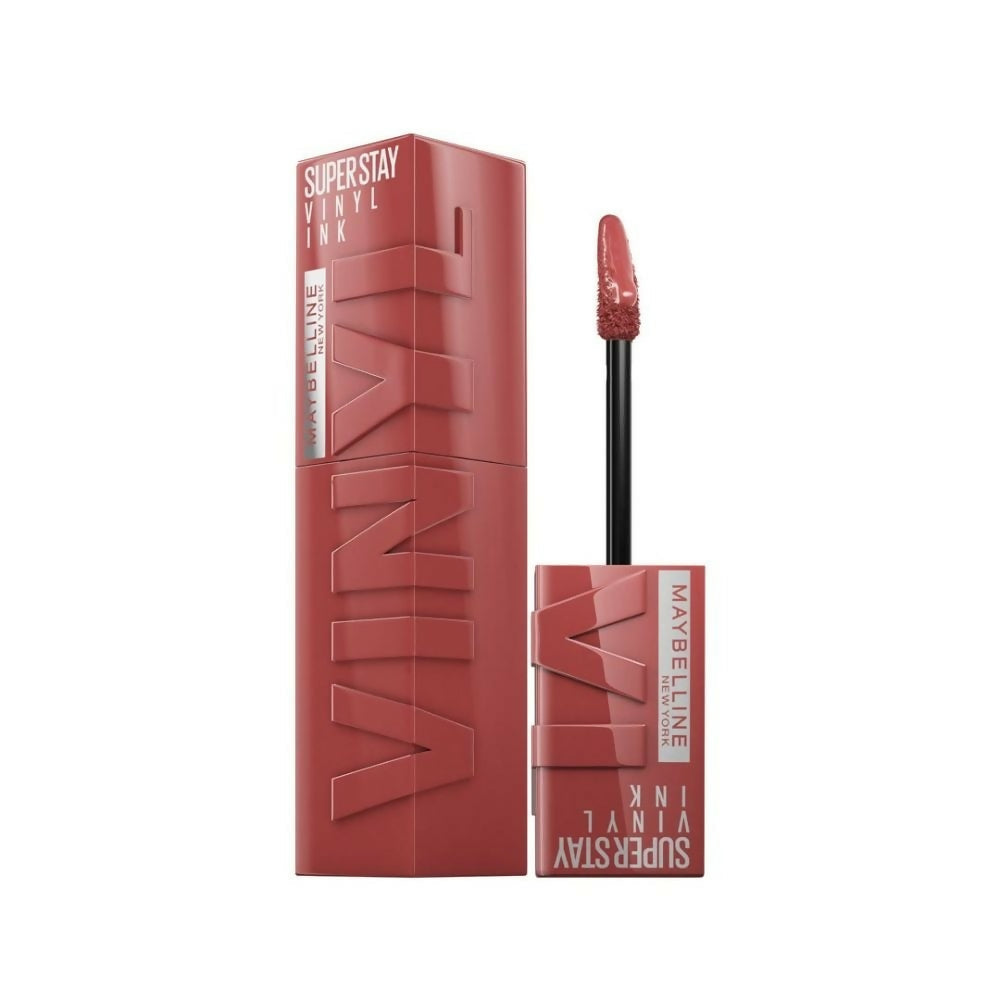 Maybelline New York Super Stay Vinyl Ink Liquid Lipstick, Instant Shine Lasts Up To 16H - Peppy | Grocsy
