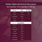 Man Matters Perform Vitality Tablets | Grocsy