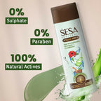 Sesa Strong Roots Sulphate Free Hair Strengthening Shampoo | Grocsy