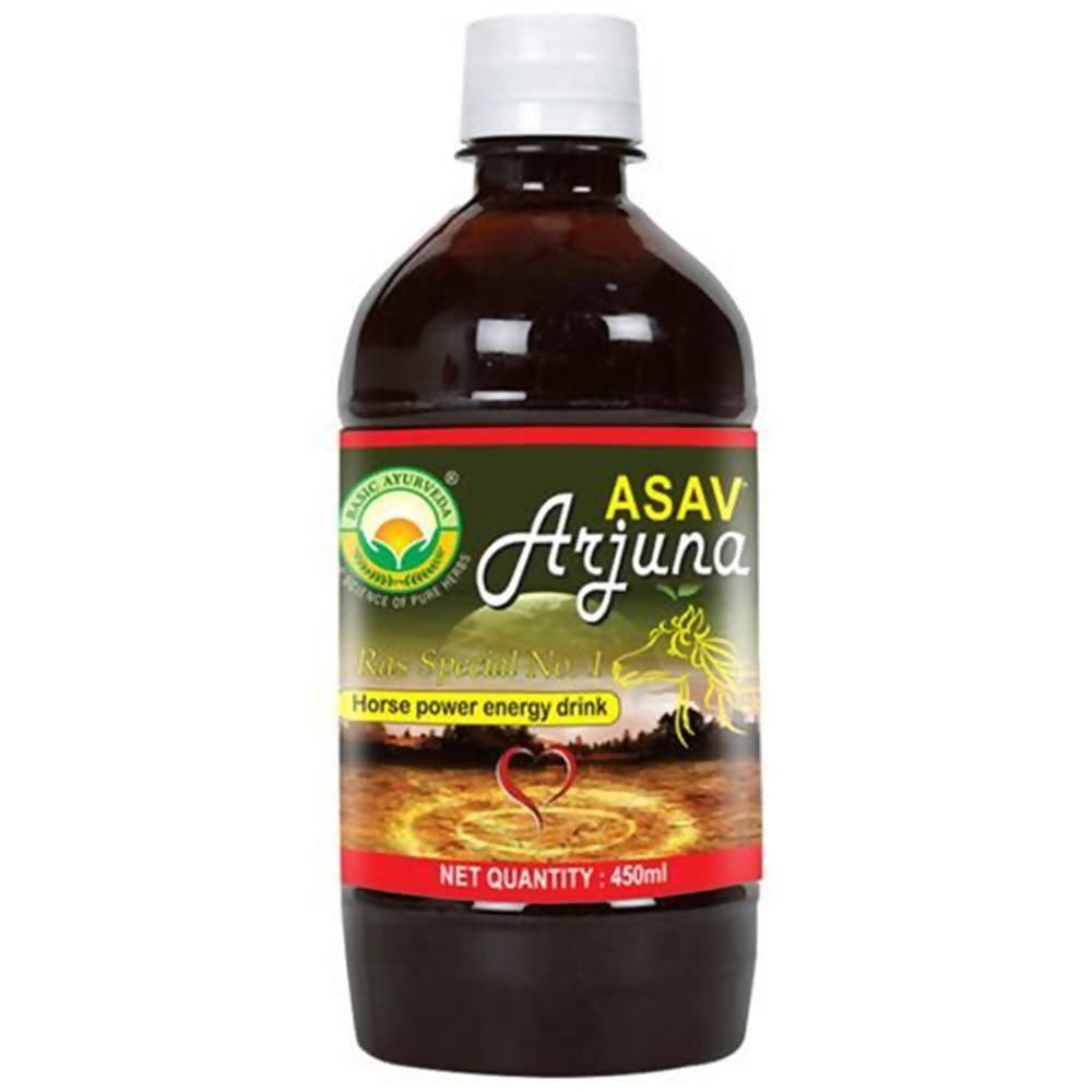 Basic Ayurveda Asav Arjuna Ras Special No.1 Horse Power Energy Drink | Grocsy