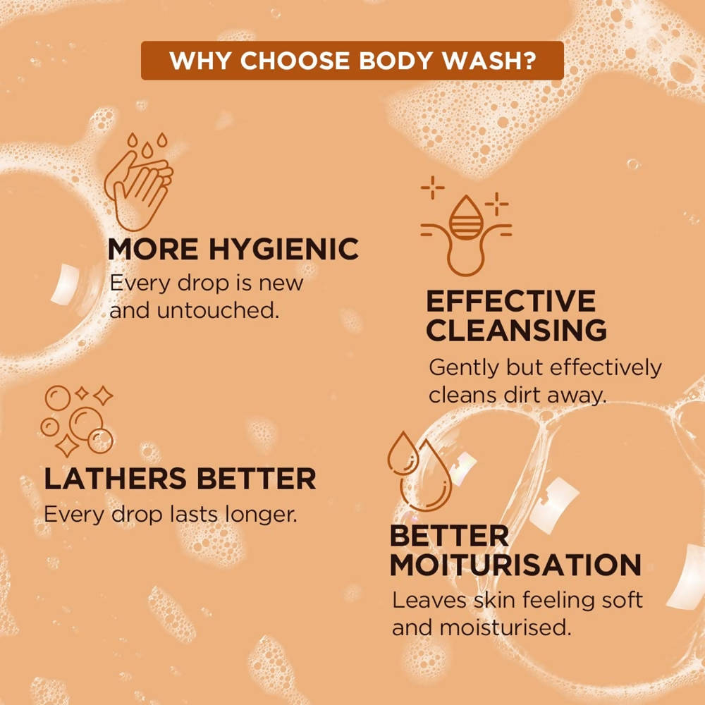 The Man Company Body Wash with Bergamot & Mandarin | Grocsy