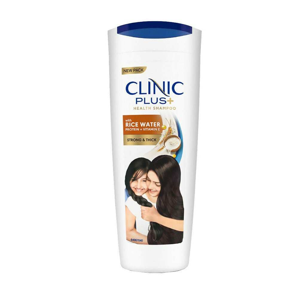 Clinic Plus With Rice Water Protein + Vitamin-E Strong & Thick Shampoo | Grocsy