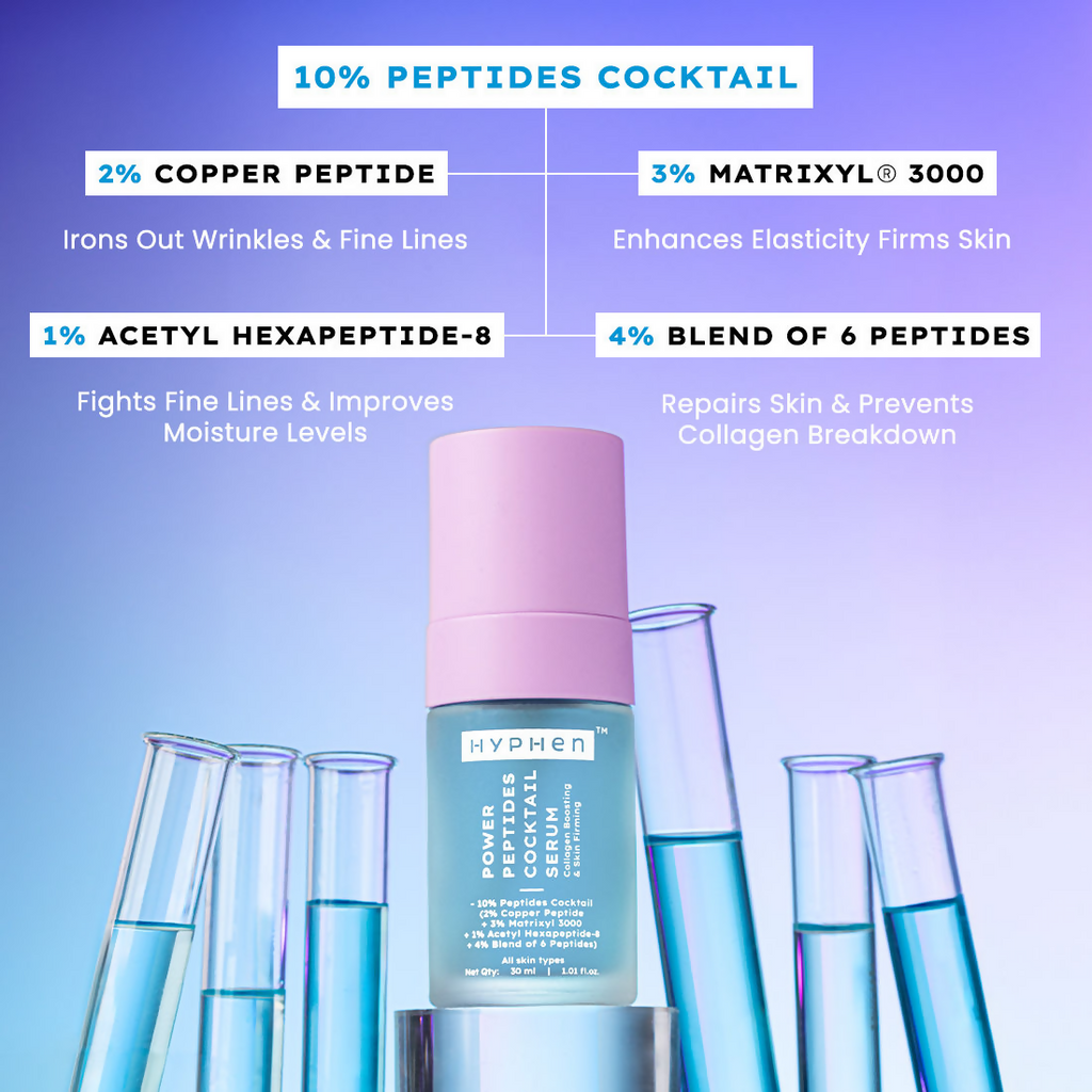 Hyphen 10% Power Peptide Cocktail Serum | Grocsy