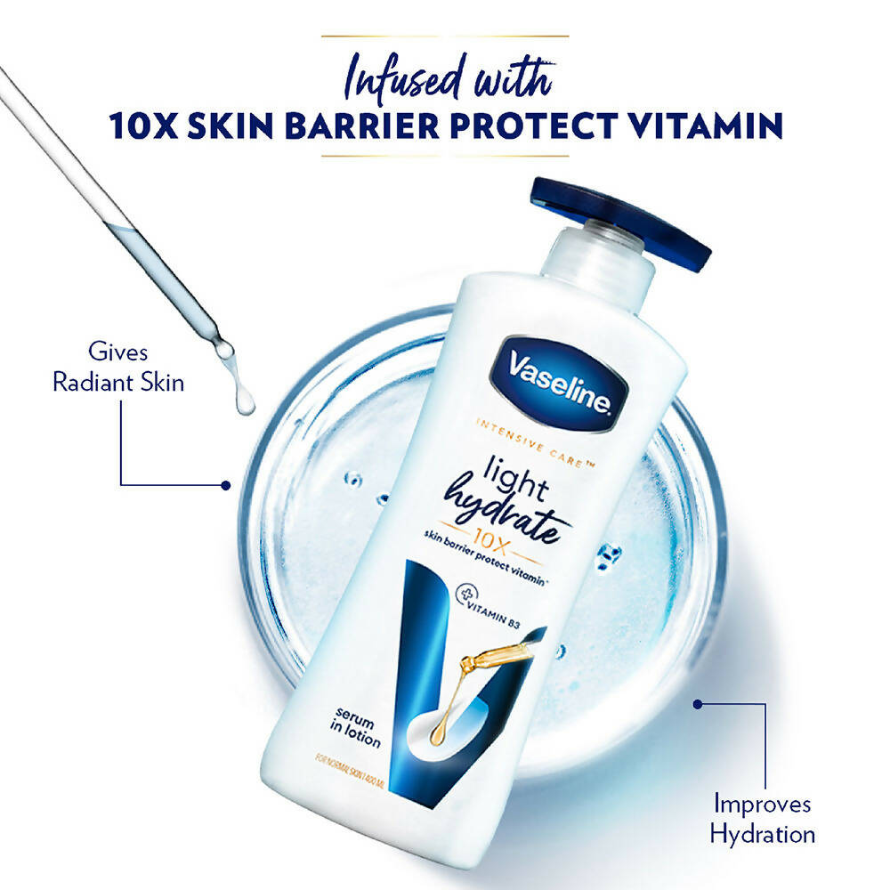 Vaseline Light Hydrate Serum In Lotion | Grocsy